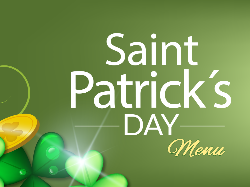 St Patricks Day Menu